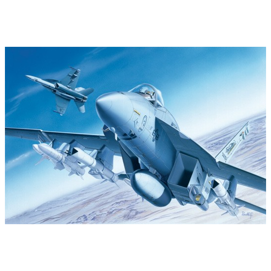 Italeri 0083 - Samolot F/A - 18E SUPER HORNET, skala 1:72